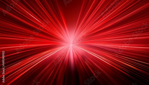 red abstract background with glowing lines