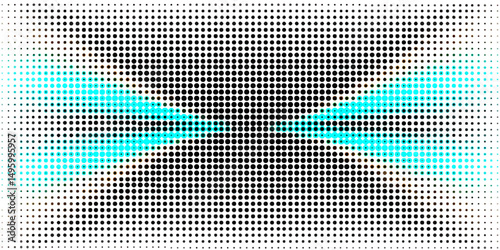Monochrome grunge background of color pattern dot spots abstract design halftone, seamless pattern halftone vector texture overlay minimalist dot creating dynamic effect color background. 