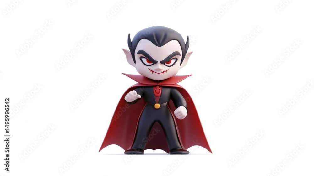 Cute cartoon vampire figure Cute cartoon vampire figure