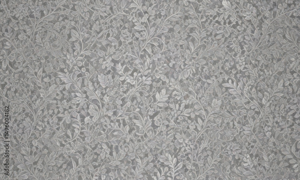 Seamless silver lace leaf wallpaper Delicate, intricately designed, textured pattern , silver, seamless, modern Seamless silver lace leaf wallpaper Delicate, intricately designed, textured pattern , silver, seamless, modern