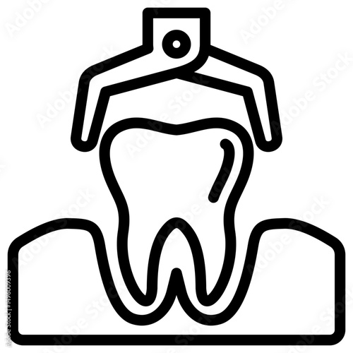 Tooth Extraction Icon