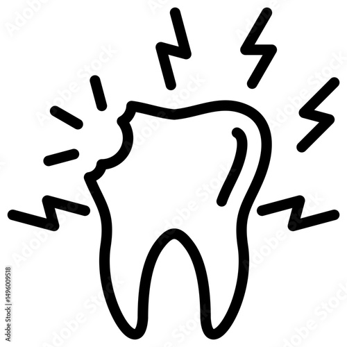 Tooth Pain Icon