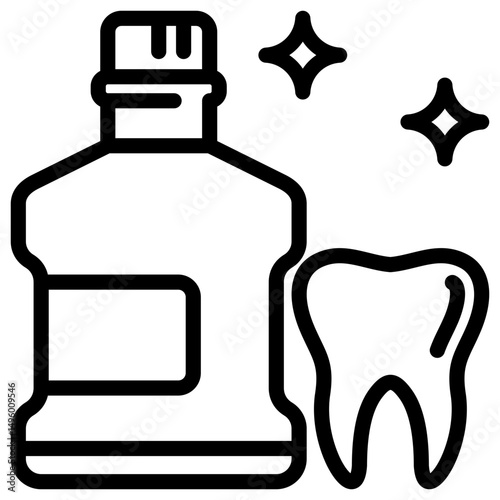 Mouthwash Icon