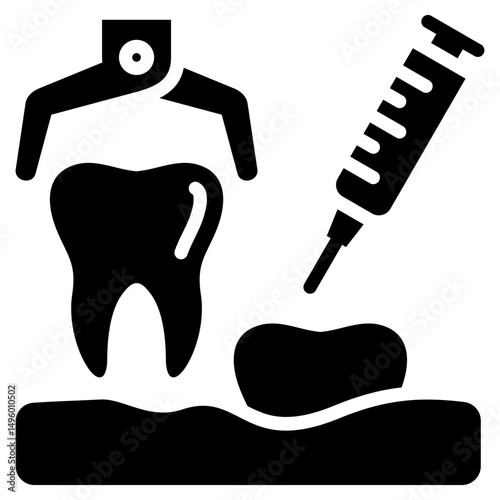 Tooth Extraction Icon