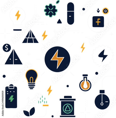 Energy Innovation Ideas Power Technology Concept Illustration