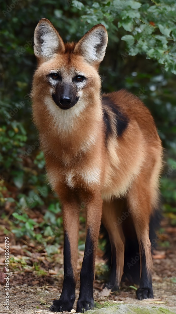 Obraz premium Maned wolf