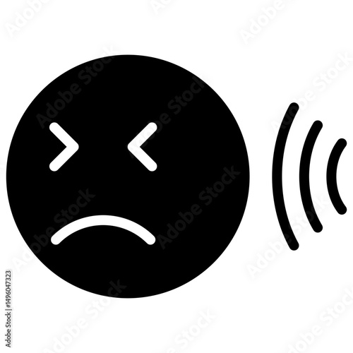 Sad Warning Icon