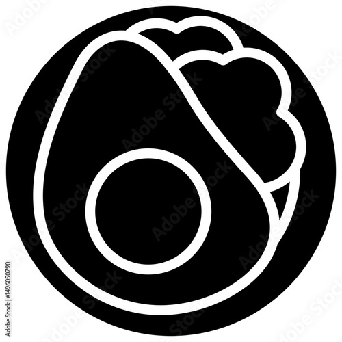 Avocado Bowl Icon
