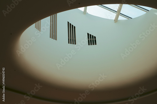 Design Architecture. Interior. Round Architecture