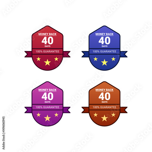 Guarantee Badges and Ribbons Collection