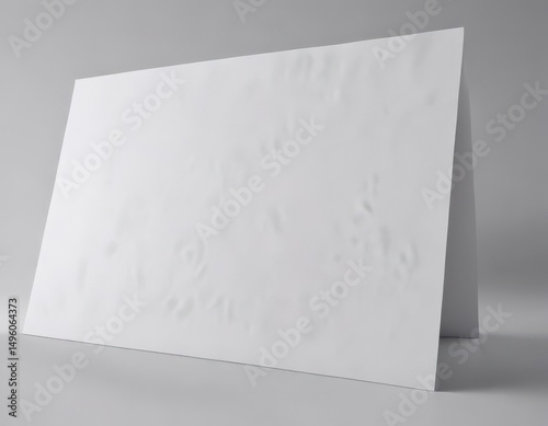 Luminous white paper, subtly glossy, ideal backdrop ,  craft,  mock up