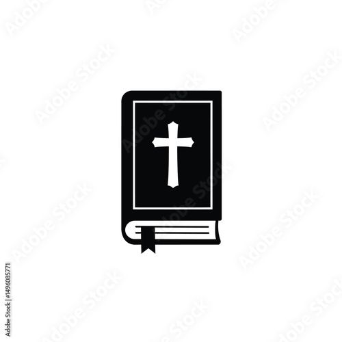 Holy bible book christian cross faith religion