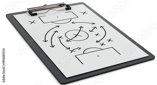 football tactics board
