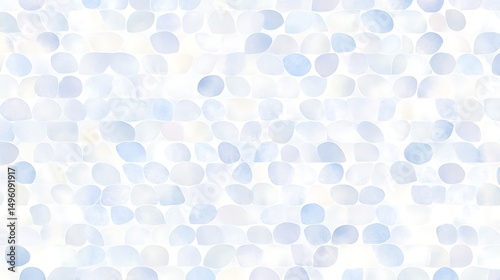 Pastel Pebble Seamless Pattern.