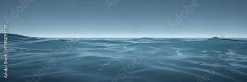 Fluid, dreamy light blue gradient; evokes a tranquil, underwater scene  ,  serene,  tranquil,  gradient