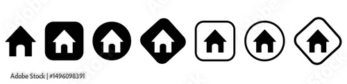 home icon. home icon vector. home icon vector set. house icon. 