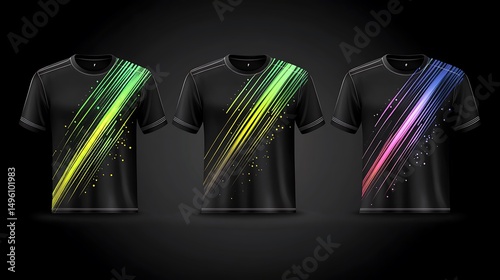 Sport Tshirt Design Mockup.