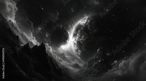 And though our time may be brief, the echoes of our presence reverberate throughout eternity, forever woven into the fabric of the universe. photo