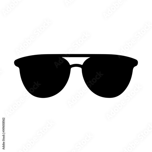 Sunglasses silhouette vector designs, black silhouette sunglass