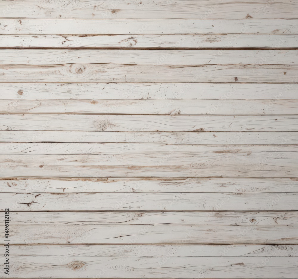 Obraz premium Rustic whitewashed wood planks, natural texture, wood grain, nature, wood background