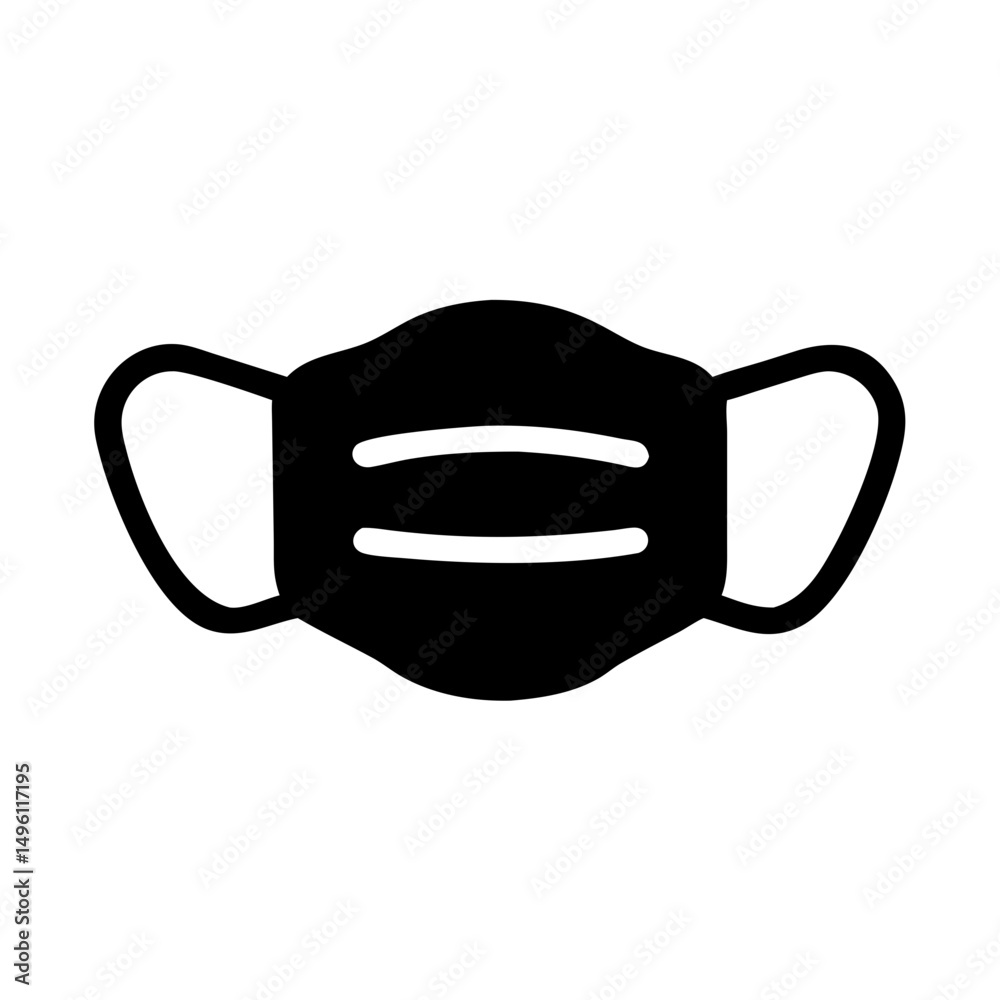 Obraz premium Face mask protection medical surgical mask coronavirus covid prevention health safety equipment