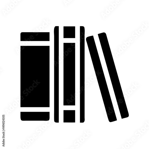 Bookshelf books stack vector graphic study reading education knowledge library learning literature