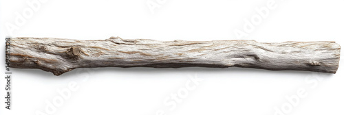 Minimalist Driftwood Background – White Wood Stick PNG