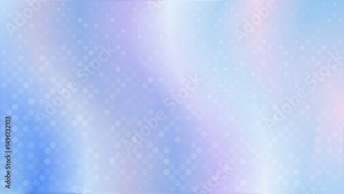 Pastel dreamy abstract background with soft gradient and bokeh light dots, gentle holographic texture with blur effect and copyspace, modern template for design and branding