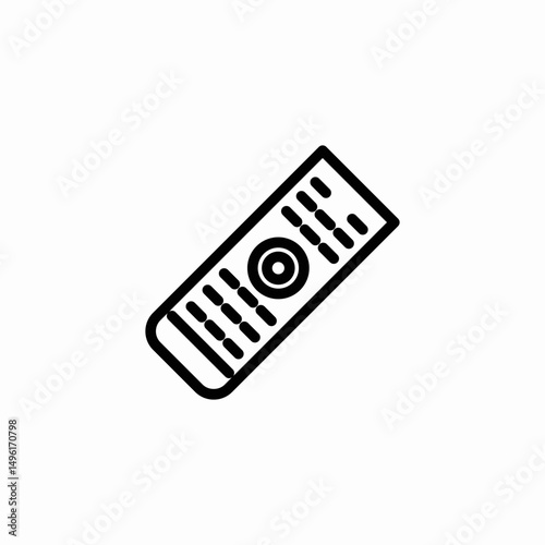 tv remote icon sign vector