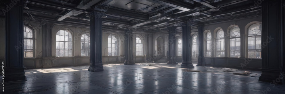 Fototapeta premium Blueprint photo effect, technical architectural feel, blueprint, artwork, texture