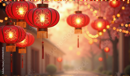 chinese new year lanterns