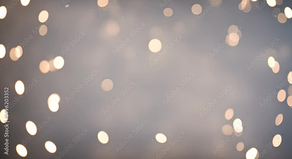 Soft Purple Bokeh Background with White Sparkles