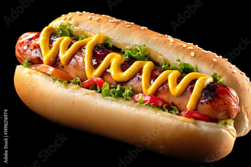Streetfood hotdog mega tasty