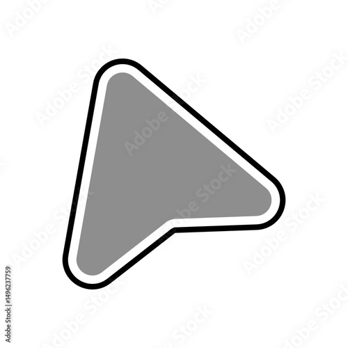 Arrow, mouse Cursor, Pointer Icons, triangle, pointer, arrow icon