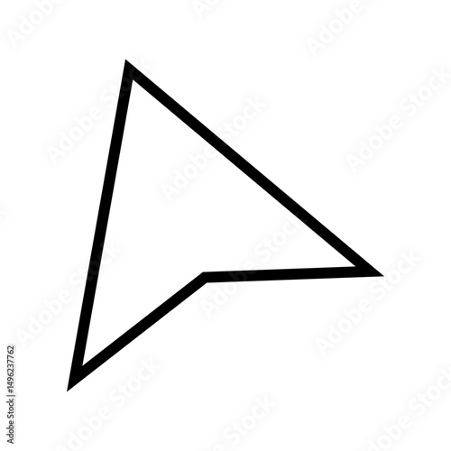 Arrow, mouse Cursor, Pointer Icons, triangle, pointer, arrow icon
