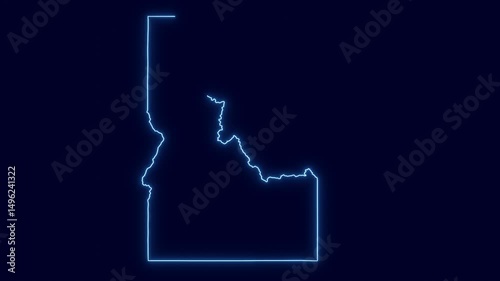 National Idaho Day Animation 4k