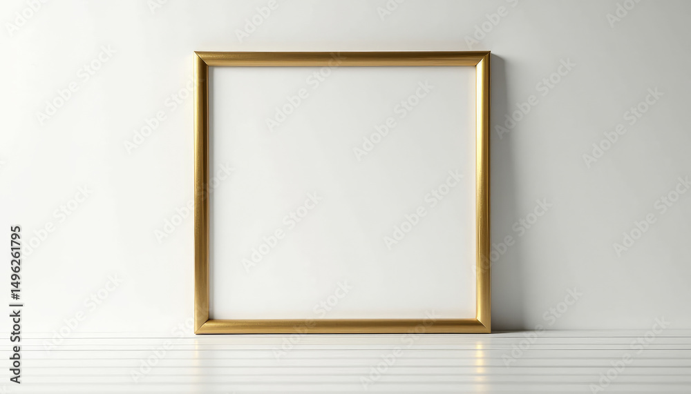 Fototapeta premium empty frame on the wall