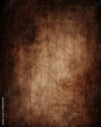 Textura de Madeira Escuro, Padrão de Grãos de Madeira, Fundo de Madeira Vintage