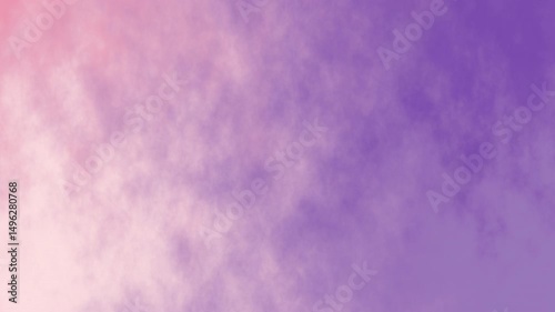 Soft abstract gradient of purple and peach hues with gentle light flow. Dreamy modern background