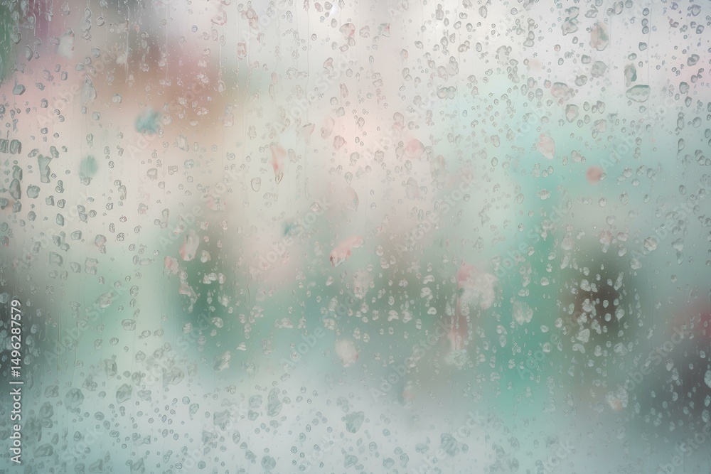 Obraz premium rain on the window