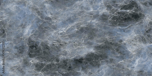 Grayish-blue and dark-black swirled stone texture, fossil-like appearance on a background - Seamless , pattern , background , tile