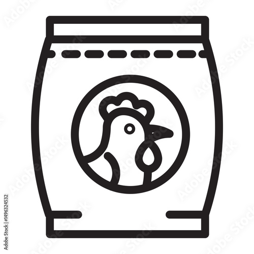feed Line Icon