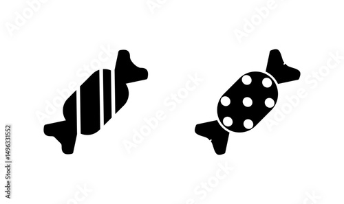 Candy icon logo design. candy sign and symbol.