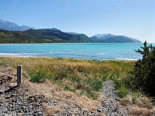 Serene View of Lake Pukaki in New Zealand's South Island
