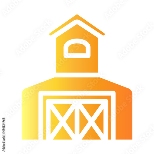 barn Gradient icon