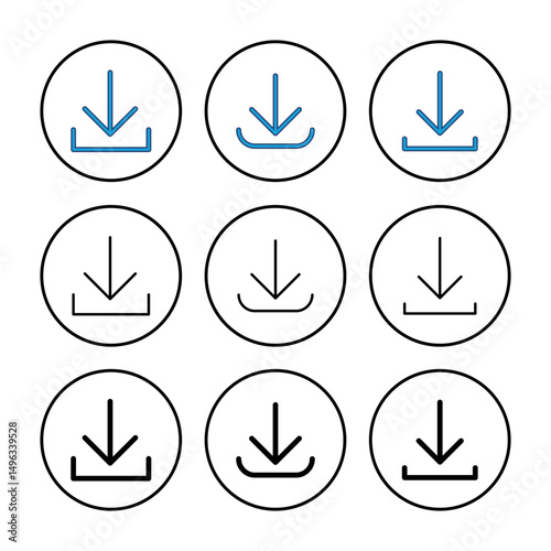 Download icon vector. Download vector icon Free Download Download icon vector. Download vector icon - GFXLoad