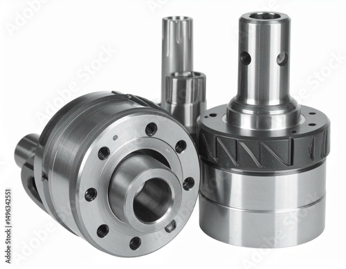 Precision machined parts showcasing advanced engineering and design for manufacturing.