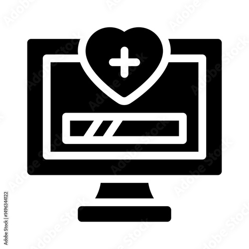 health bar glyph icon