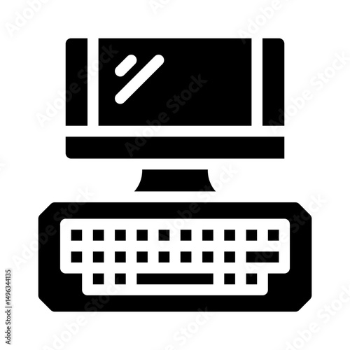 mechanical keyboard glyph icon