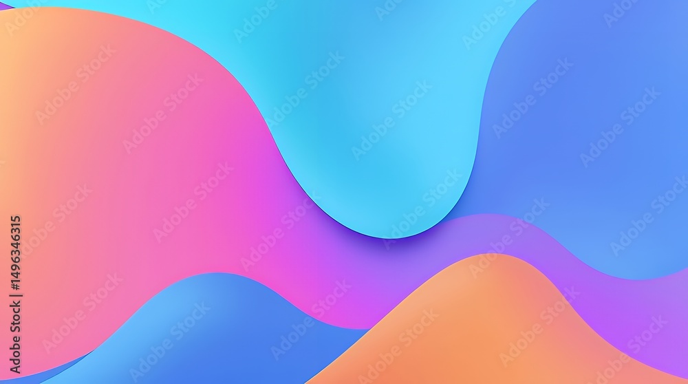 Fototapeta premium Animated Motion Graphics Background